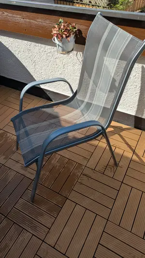 Balkontisch ausziehbar mit 4 Stühlen  Bild 5