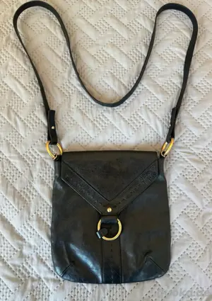 Yves Saint Laurent Leder Tasche
