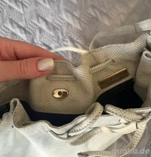 Bettega Veneta Leder Beutel Tasche Bild 7