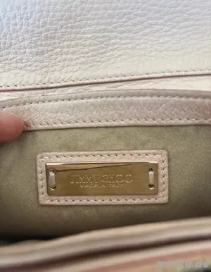 Jimmy Choo Leder Tasche Bild 8