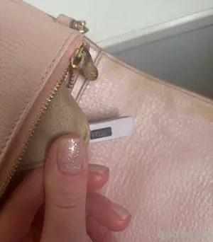 Jimmy Choo Leder Tasche Bild 6
