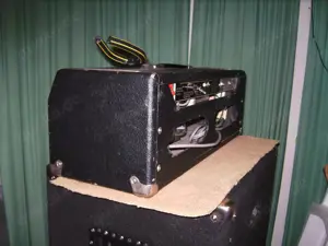 FENDER Bassman 100 Silverface 70s Verstärker mit Box Bild 5