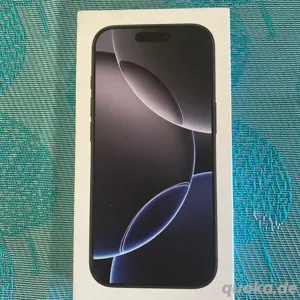 I phone 16pro 128 gb Black