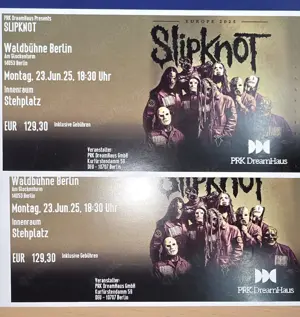 Slipknot Tickets Berlin