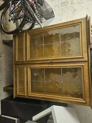 Alter VitrinenSchrank 