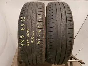 2x 185 65R15 88T Michelin Sommerreifen 5,5mm Bild 2