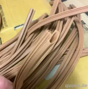 Türdichtung flexible  Dichtband Gummidichtung gebraucht Braun Tür
