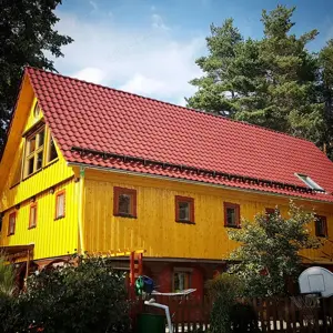 Saniertes Umgebindehaus mit idyllischem Garten 