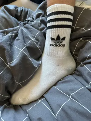 Getragene Herren Adidas Socken 