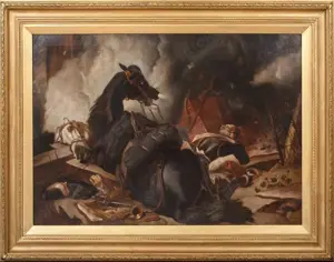 Napoleonisches Kürassier Pferd Sir Edwin Henry Landseer
