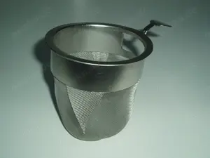Teesieb aus rostfreiem Edelstahl für Teekannen oder große Teetassen