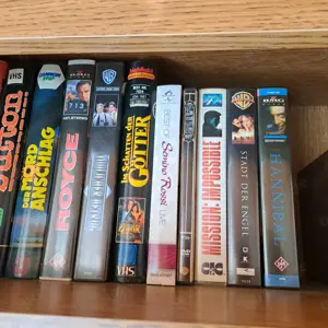 Videocassetten verschiedene Themen