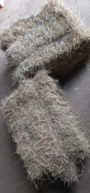Heu in kleinen HD-Ballen