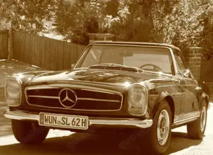 Oldtimer Mercedes Benz 280 SL Automatik Bild 4