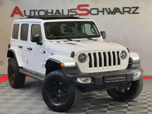 Jeep Wrangler Sahara  Offroad AHK Sky ACC Leder Navi Led FahrAss