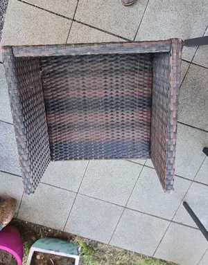 Garten Stuhl (Garten Sessel) Mit hocker Bild 2