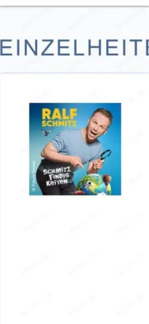 Ich suche 2 Tickets von Ralf Schmitz am 28.02.2026 zum tauschen