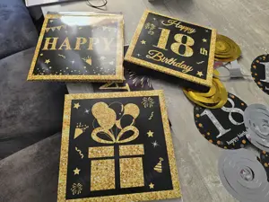 18. Geburtstag   Deko Konvolut z.T. originalverpackt 