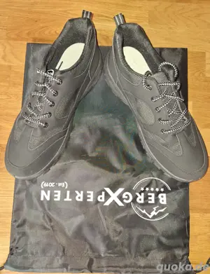 Bergxperten Herrn Schuhe in Gr.46 mit Schuhbeutel - NEU Unbenutzt - siehe Org.Bilder -