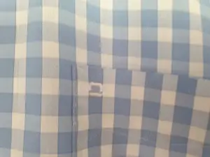 NEU Business Freizeit Vichy- Karo Langarm Hemd Olymp * TENDENZ Gr. 41- 42  L hell- blau weiß Bild 2