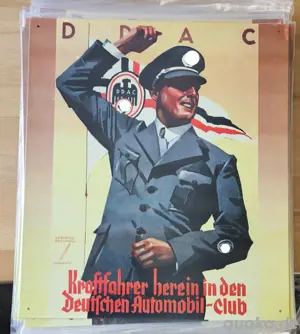Blechschild "DDAC" TOP Sammlung 