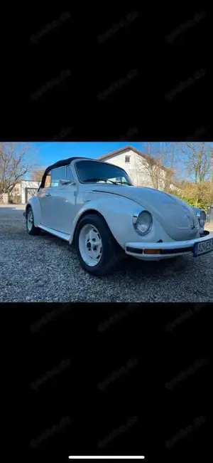 Volkswagen Käfer 1303 LS Cabrio Alpinweiss TÜV neu