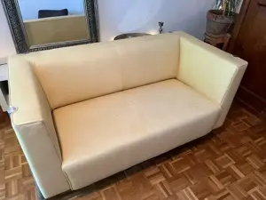 Walter Knoll Echtleder-Designersofa