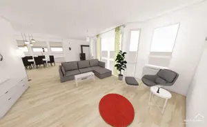 Verkaufe: Großzügige 3,5-Zi-Maisonette (EG & OG) mit Garten in Münchingen