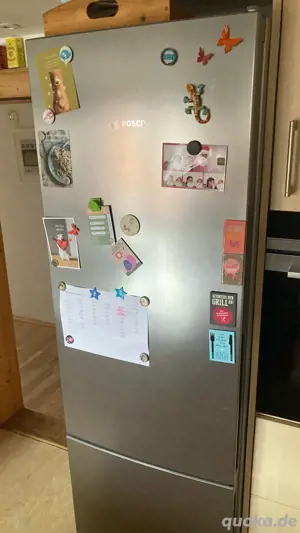 Edelstahl Kühlschrank GefrierKombi