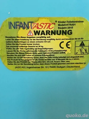 Kinder Toiletten Trainer   Toiletten Aufsatz von Infantastic Bild 3