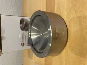 Neu, unbenutzt Aschenbecher, Edelstahl von Bambelaa