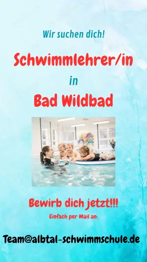 Schwimmlehrer in gesucht 