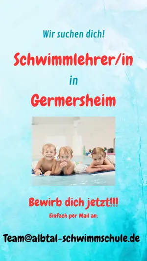 Schwimmlehrer in gesucht 