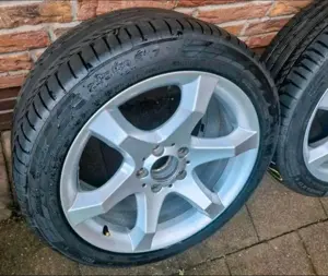 Mercedes W203 Hoedus 17" Alufelgen mit Sommerreifen 