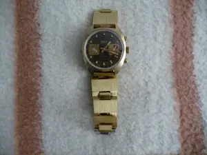 BWC Chronograph Herren-Armband 70 er Jahre.