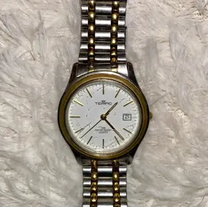 Herren TEMPIC Quartz Armbanduhr Kalender Batterie Unisex Vintage Bild 3