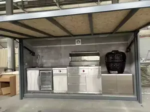 Outdoor Küche und Sichtschutz Bild 4