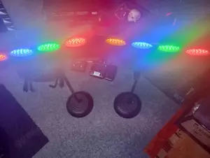 2x Chauvet LED DJ Bank