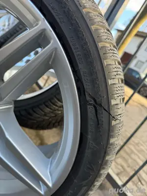 Winterräder Audi A4 A5 | Original Audi 19 Zoll Doppelspeichen | Bridgestone Blizzak LM005 Bild 9