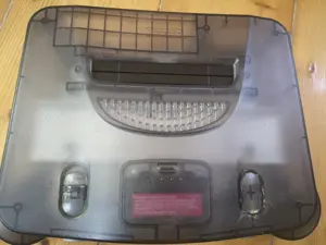 Nintendo N64 Retro Konsole in Rauchgrau Transparent Bild 2