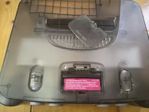 Nintendo N64 Retro Konsole in Rauchgrau Transparent Bild 5