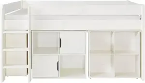 Kinderhochbett 90x200 cm, 140cm hoch