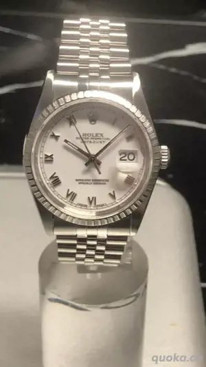 Rolex Datejust Herrenuhr aus Edelstahl, 36 mm   Ref. 16220 Automatik
