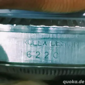 Rolex Datejust Herrenuhr aus Edelstahl, 36 mm   Ref. 16220 Automatik Bild 6