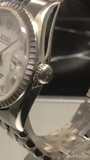 Rolex Datejust Herrenuhr aus Edelstahl, 36 mm   Ref. 16220 Automatik Bild 8