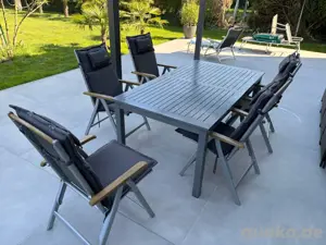 Gartenmöbel Set Alu