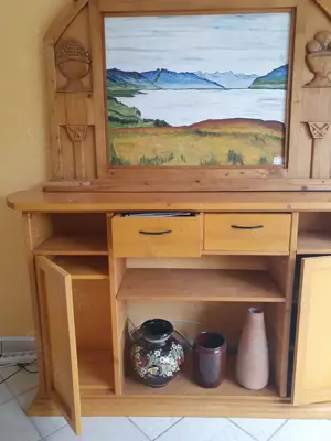 Schrank, Echtholz, handgefertigt, Unikat