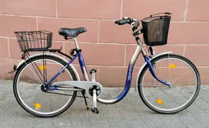  Fahrrad Damenrad Herrenrad Tiefeinsteiger 26 zoll 3 Gang