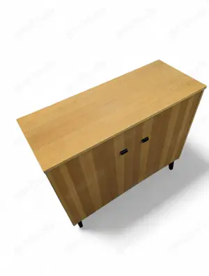 Schuhschrank Kommode Sideboard Vintage Mid Century Bild 2