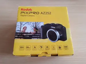 KODAK PIXPRO AZ252 schwarz+OVP+viele extras+Rechnung Bild 6